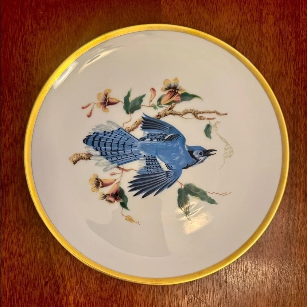 Hutschenreuther Pasco Bone China Audubon Bird Plates (8”)